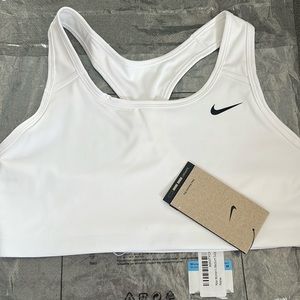 Nike White Sports Bra NWT Size: Medium